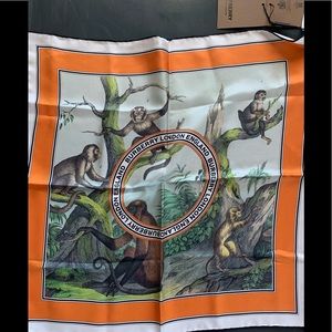 Burberry 100% silk scarf